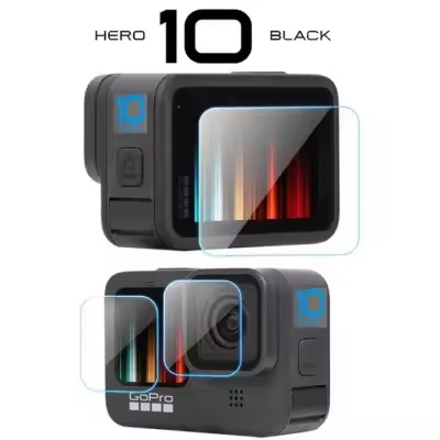 Tempered Glass Screen Lens Protector for GoPro Hero 9 /10/11 Black Camera